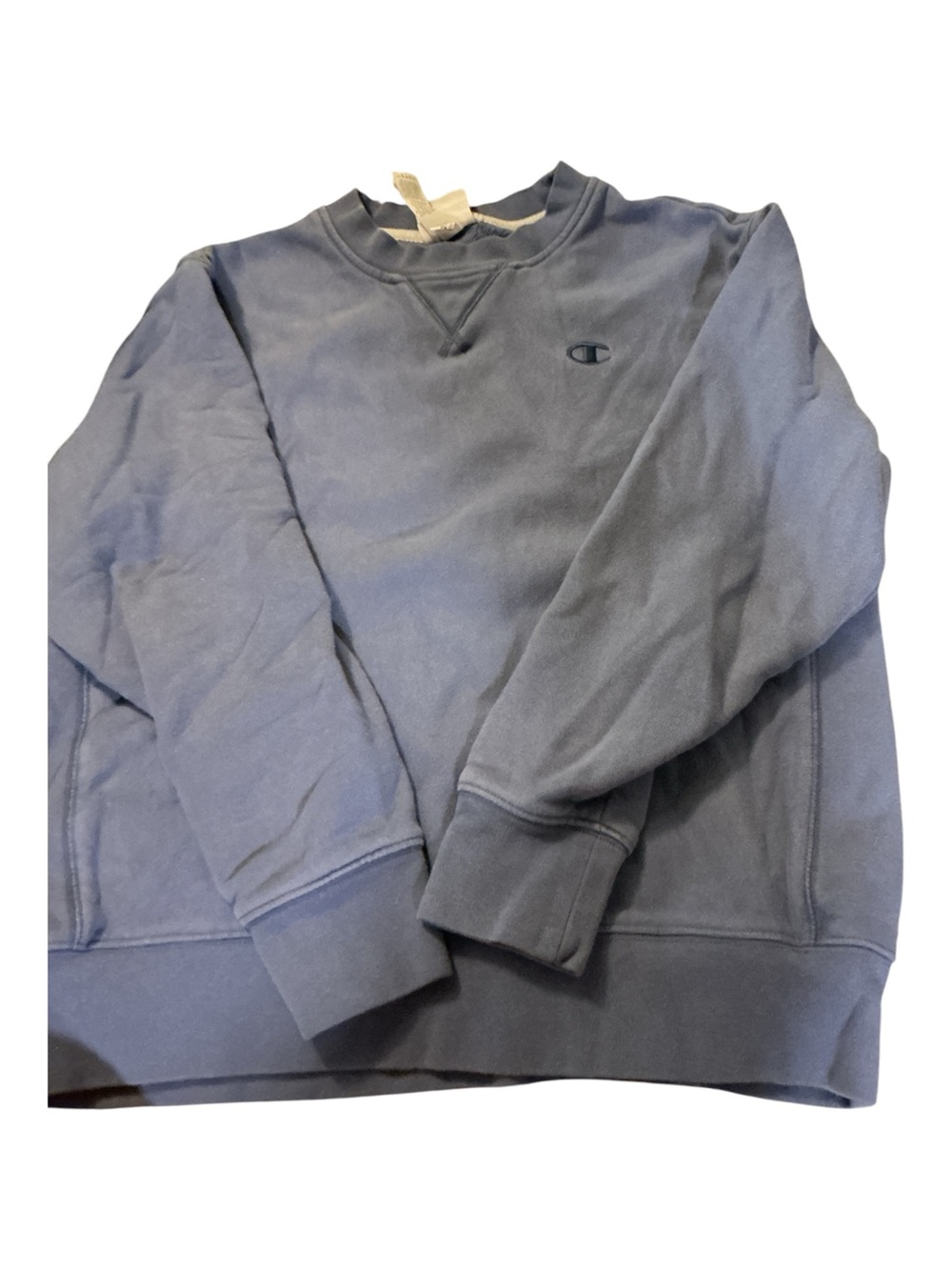 Champion Men's Crewneck Sweatshirt - Navy Blue